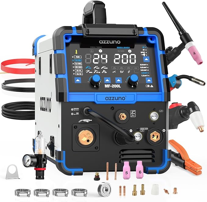 Azzuno-MIG200-All-in-One-Pulse MIG Welder and Cutter Combo pic1