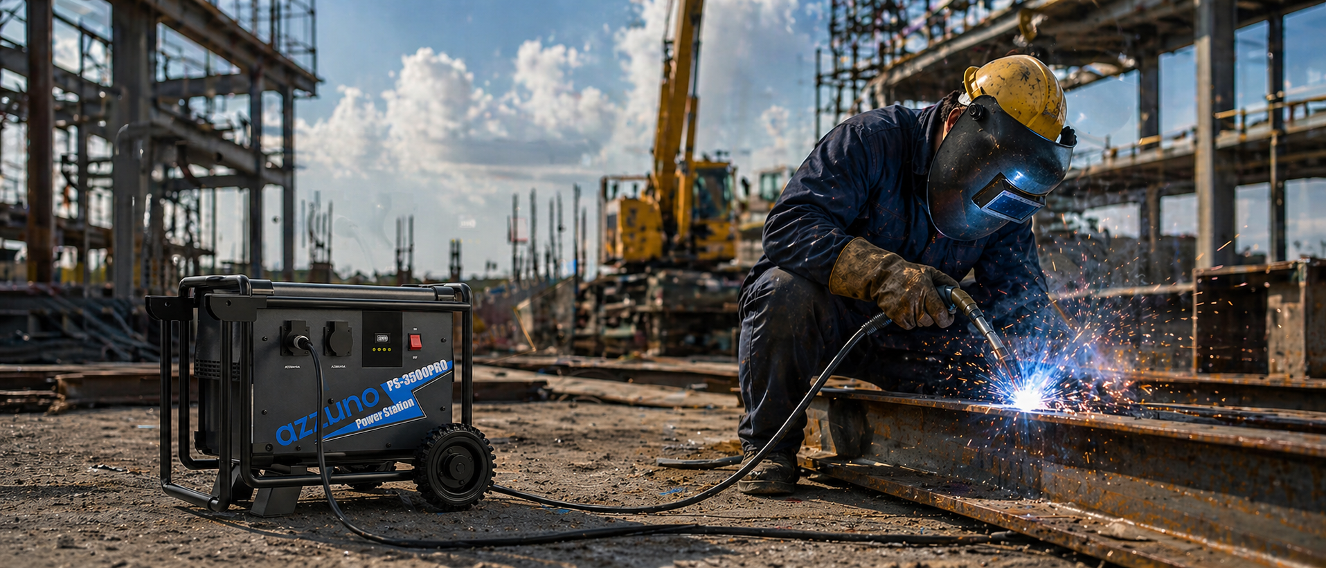 Portable Power for Welding & Jobsite
