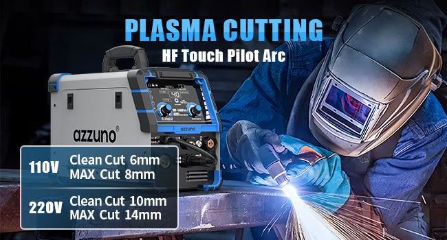 AZZUNO multiprocess welder- multi function welding machine