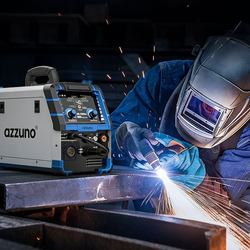 AZZUNO welder manufacturing process and assembly line