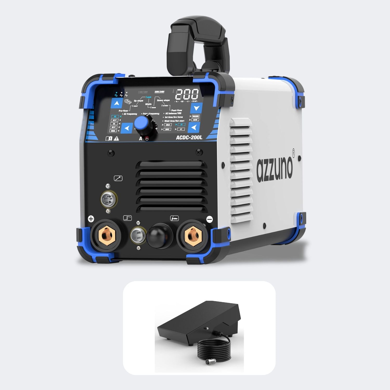 Azzuno TIG-200L AC/DC Aluminum TIG Welder