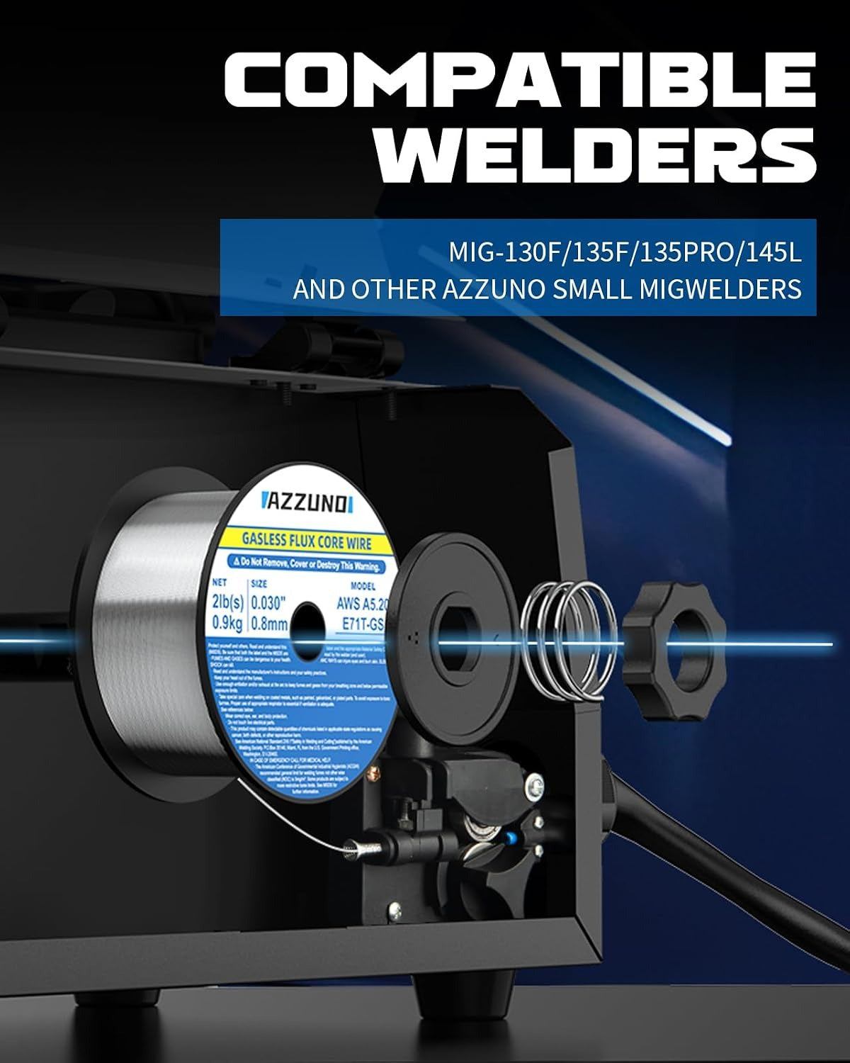 AZZUNO Spool Retainer Kit for MIG Welder