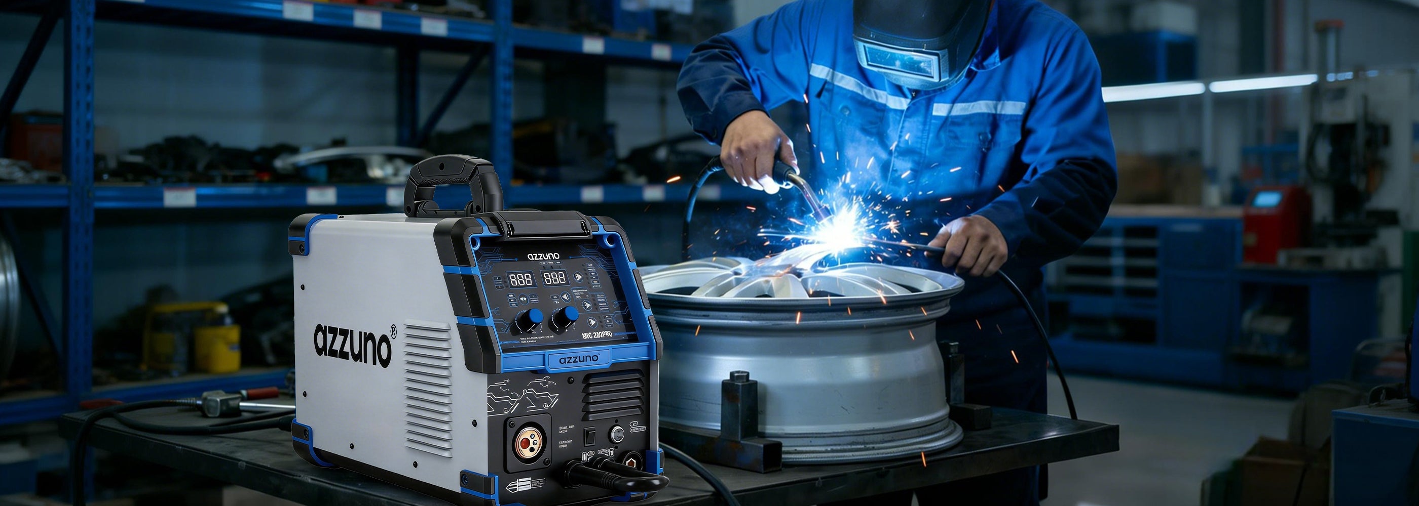 azzuno mig welder for DIY projects-high performance welder