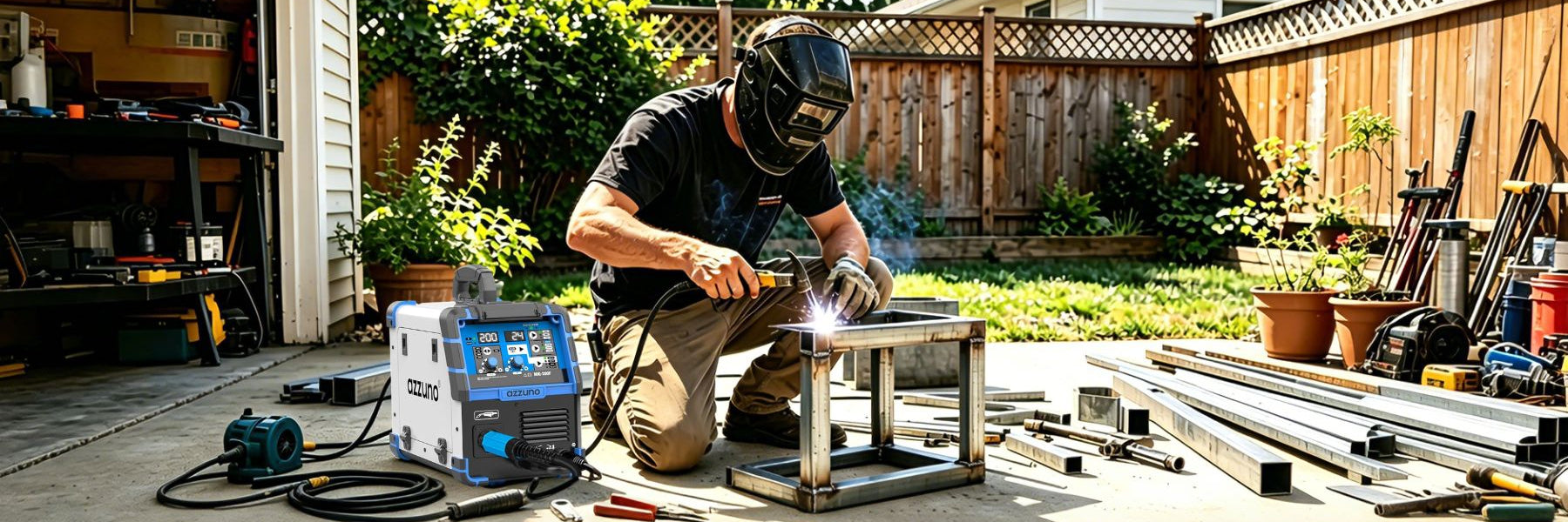 MIG welder for home use- AZZUNO welder