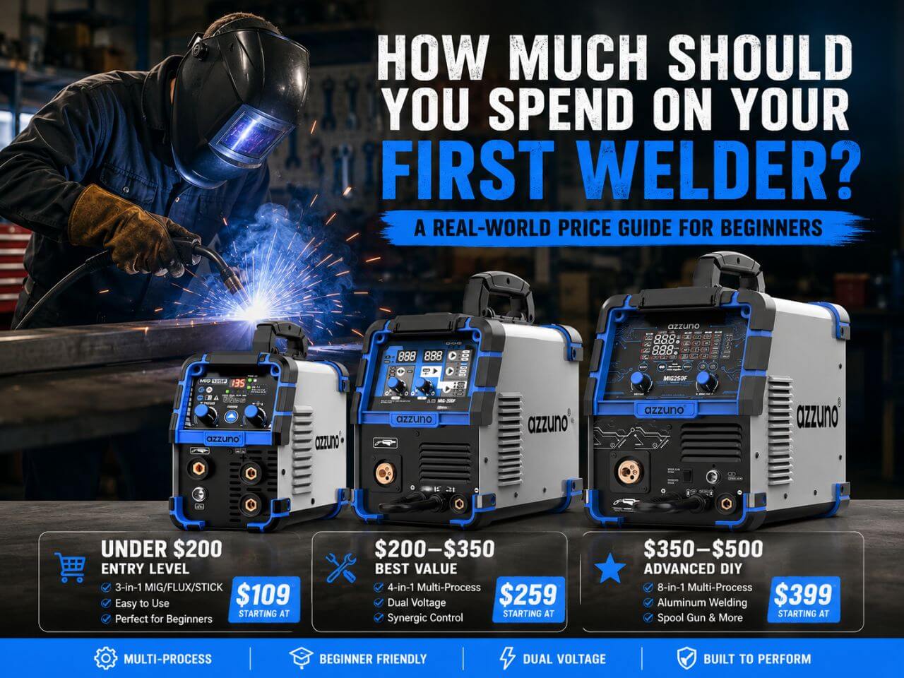 How Much Should You Spend on Your First Welder? Price Guide for Beginners