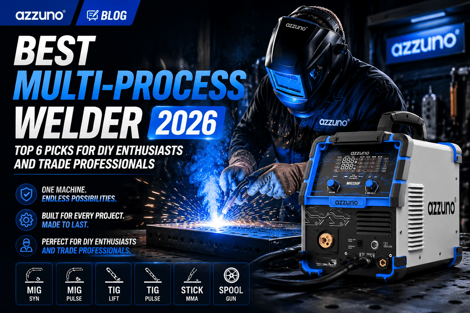 Best Multi-Process Welder 2026: Top 6 Picks for DIY Enthusiasts and Trade Professionals