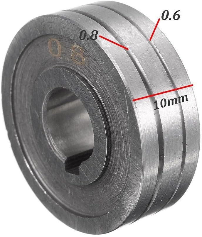 0.6/0.8mm V-Groove Drive Roller for Azzuno MIG-200F Welder