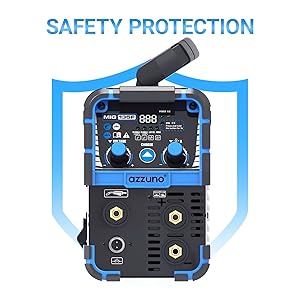 AZZUNO_135_Amp_110V_3_in_1_Synergic_Control_MIG_Welder_description_pic7