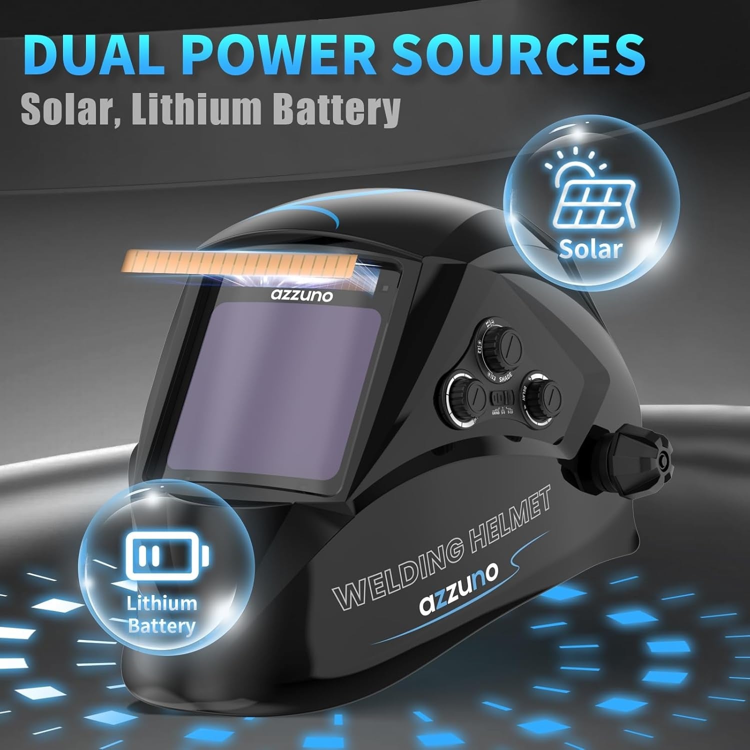 Azzuno Auto Darkening Welding Helmet