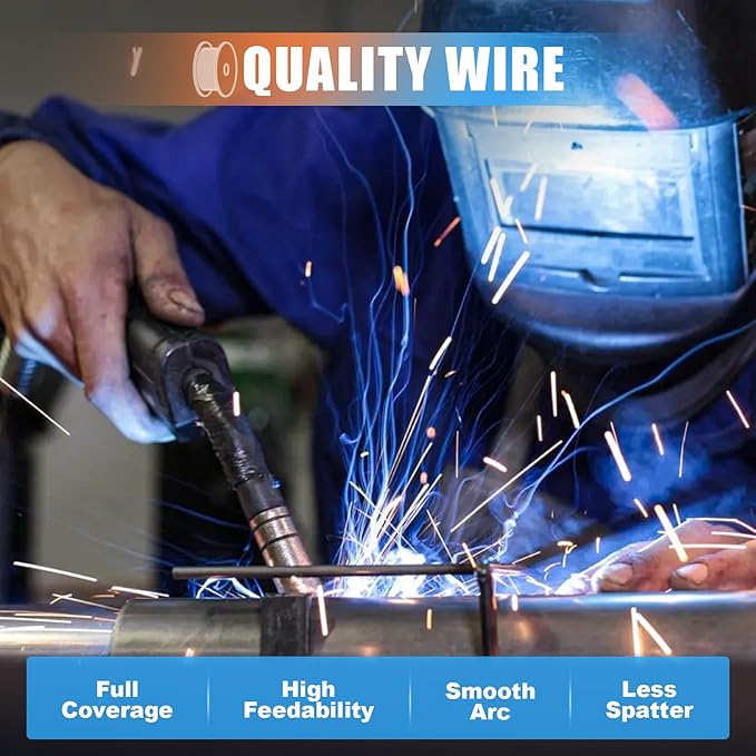 Azzuno Magnesium Aluminum Mig Welding Wire ER5356 0.045 1-LB pic6