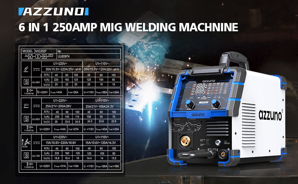 Azzuno_Aluminum_250A_6_in_1_110V_220V_MIG_Welder_description_pic10