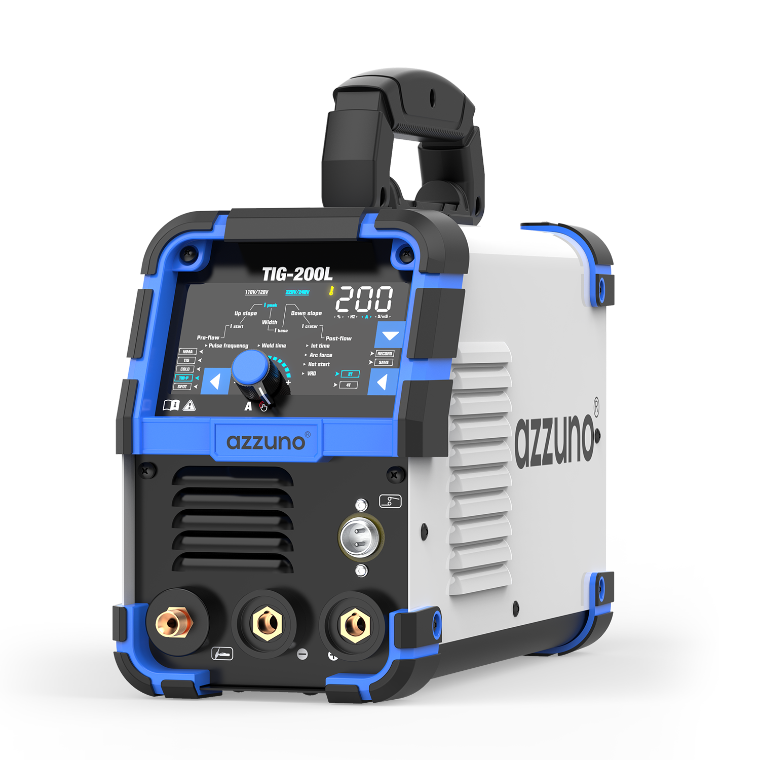 Azzuno TIG-200L TIG Welder With Pulse Cold