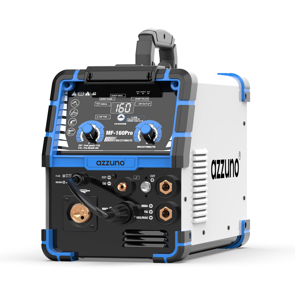 AZZUNO 5-in-1 Multi Process Welder | Plasma Cutter, MIG, TIG, Stick