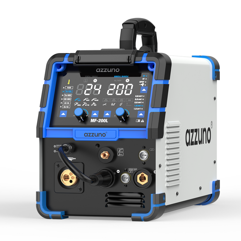 Azzuno MIG 200 All-in-One Pulse MIG Welder and Cutter Combo