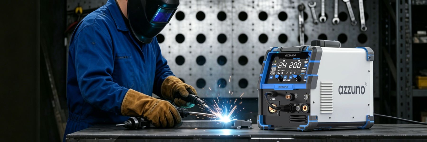 Azzuno all in one welder - multi function welding machine