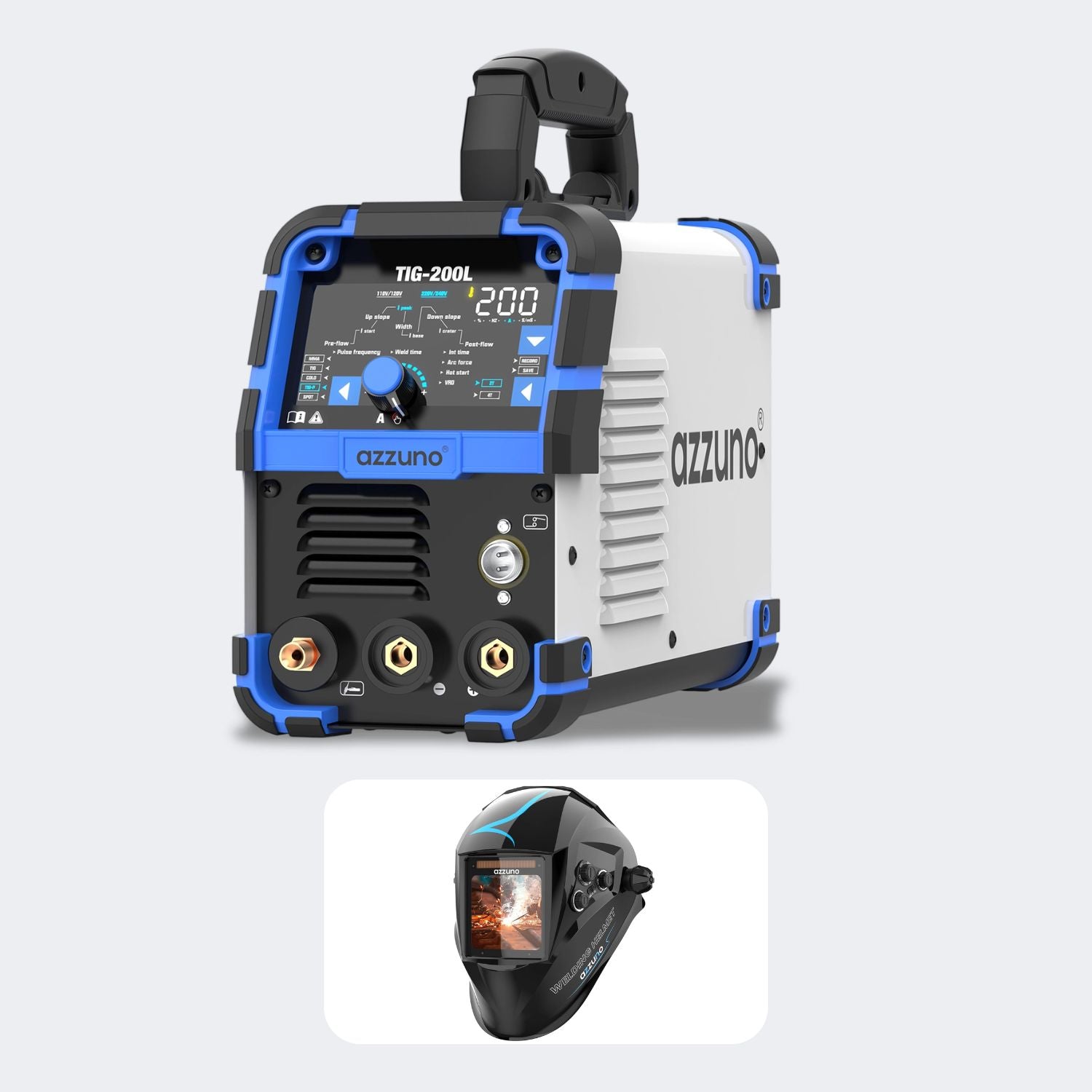 Azzuno TIG-200L TIG Welder With Pulse Cold